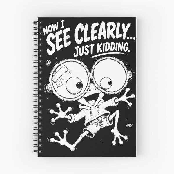 Item preview, Funny Frog Meme With Big Glasses Cartoon Shirt designed and sold by JustLaughCo.