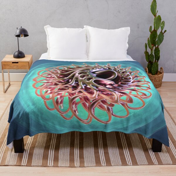 Item preview, 3D Organic Form - Abstract Art Cosmic Energy - Spiral Poster designed and sold by Keltoi-art.