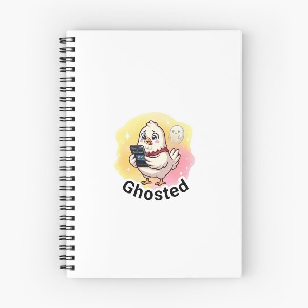 Item preview, Ghosted Cute Chicken Sticker | Sad Texting Meme “Seen” Quote designed and sold by MagicDesignCre.