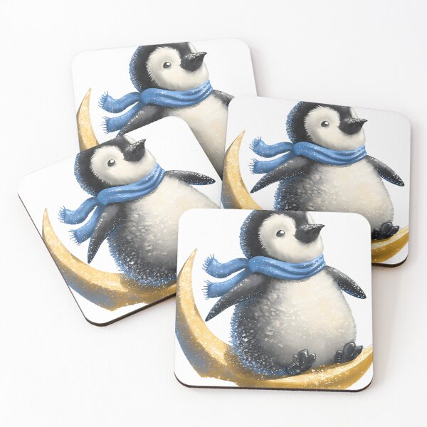 Item preview, Moon Sail Penguin designed and sold by pumsquare.