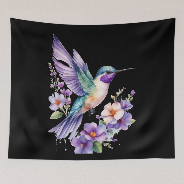 Item preview, Hummingbird Bloom Chaser designed and sold by RockitBaby.