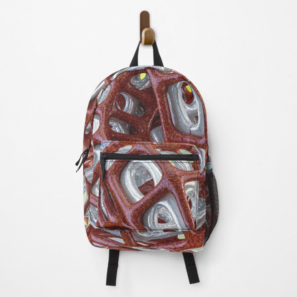 Item preview, 3D Organic Structure - Red Light Digital Sculpture - Tech Poster designed and sold by Keltoi-art.