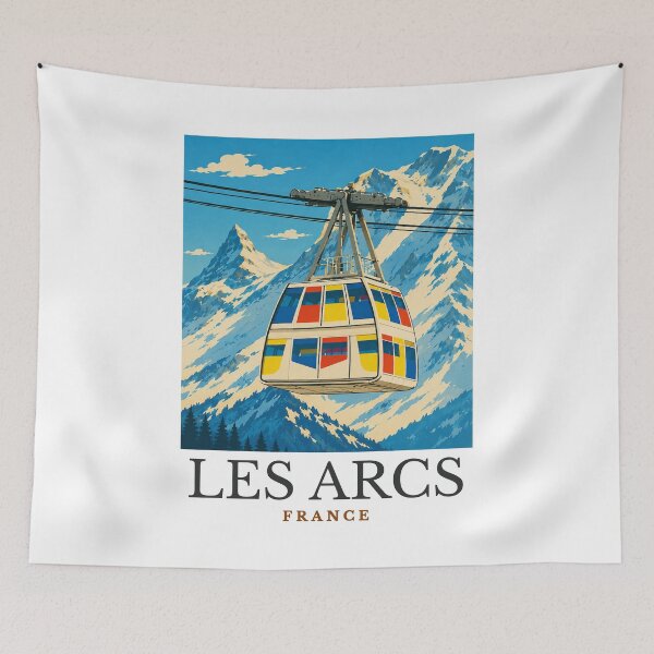 Item preview, Les Arcs - France designed and sold by GoodOldVintage.