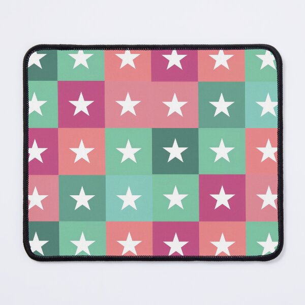 Item preview, Stars patchwork in green designed and sold by uunaa.