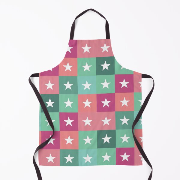 Item preview, Stars patchwork in green designed and sold by uunaa.