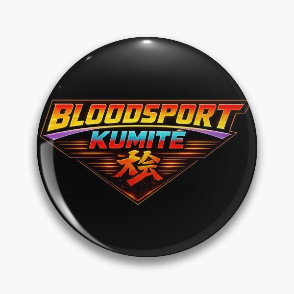 Item preview, Bloodsport Kumite Retro Logo 1988 designed and sold by killem667.