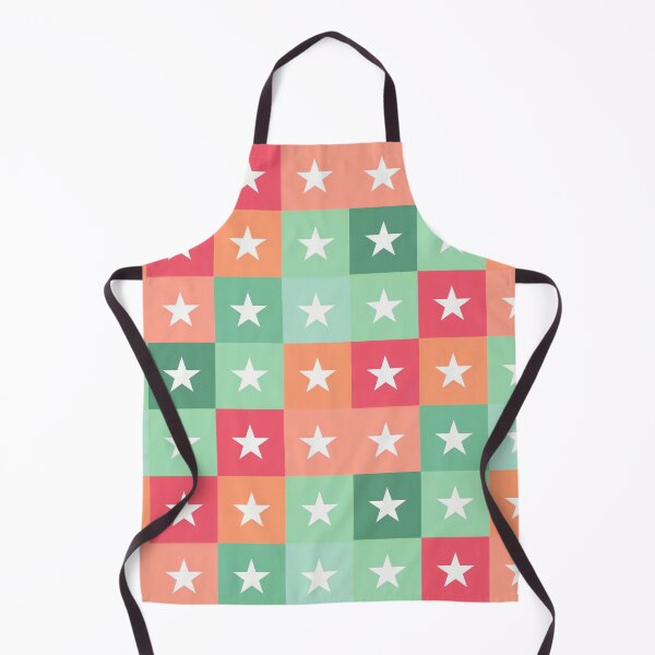 Item preview, Stars patchwork in orange designed and sold by uunaa.