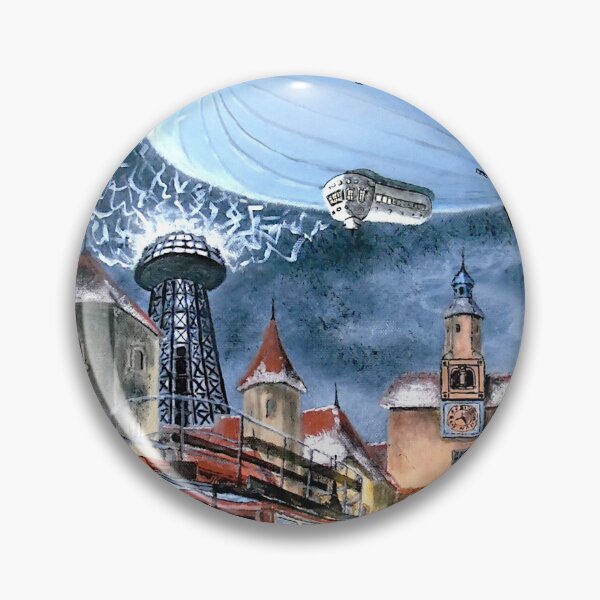 Item preview, The Tesla Utopia: Steampunk Winter Village designed and sold by Galerie des Chimères.
