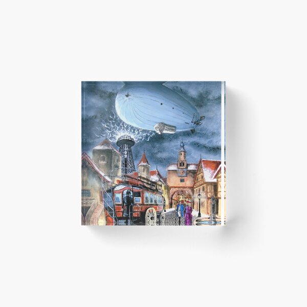 Item preview, The Tesla Utopia: Steampunk Winter Village designed and sold by Galerie des Chimères.