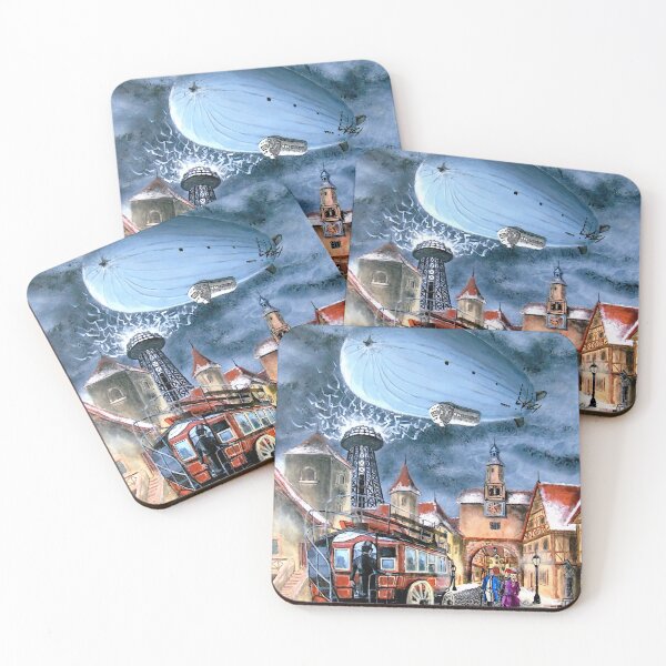 Item preview, The Tesla Utopia: Steampunk Winter Village designed and sold by Galerie des Chimères.