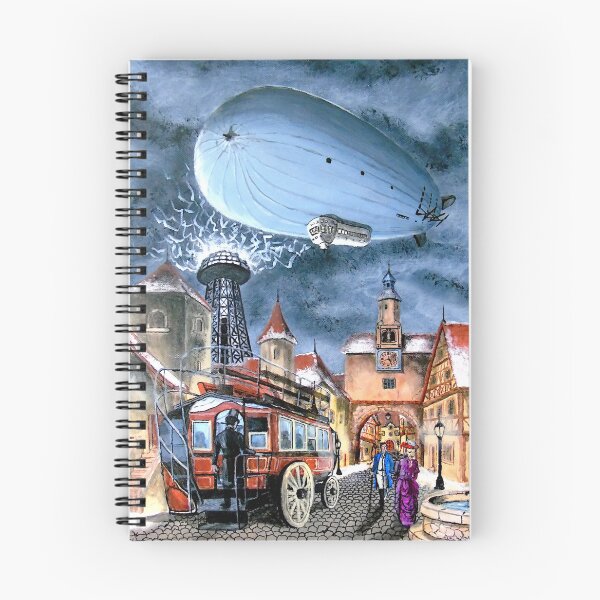 Item preview, The Tesla Utopia: Steampunk Winter Village designed and sold by Galerie des Chimères.
