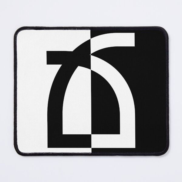 Item preview, Armenian letter DJ black and white  designed and sold by Salpisart.