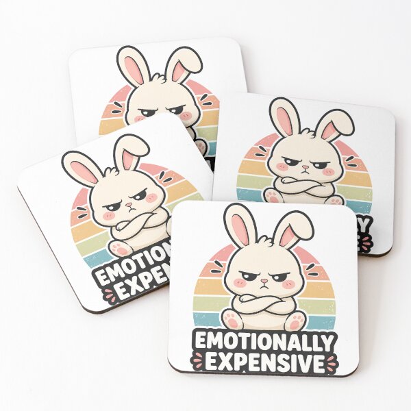 Item preview, Emotionally Expensive Bunny designed and sold by KyniraaCo.