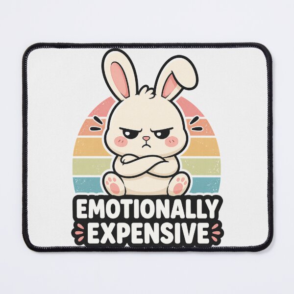 Item preview, Emotionally Expensive Bunny designed and sold by KyniraaCo.