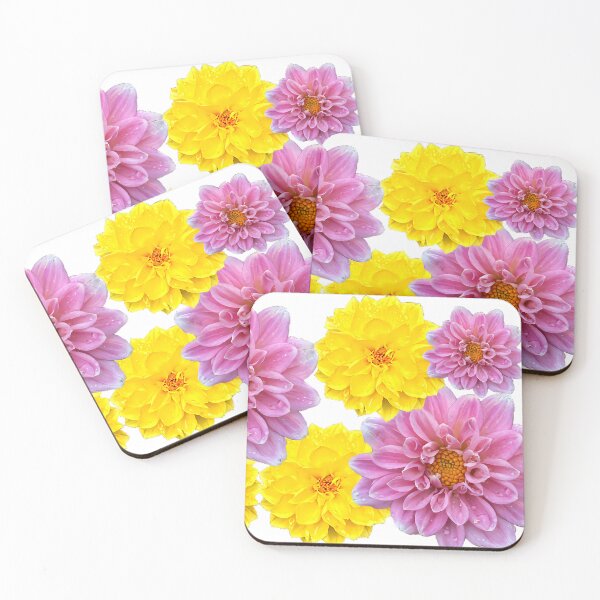 Item preview, Pink and Yellow Dahlia  designed and sold by LeslieMac713.