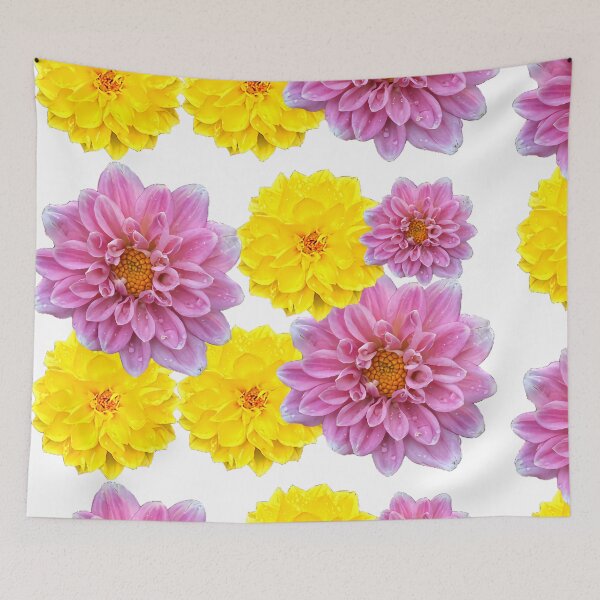 Item preview, Pink and Yellow Dahlia  designed and sold by LeslieMac713.