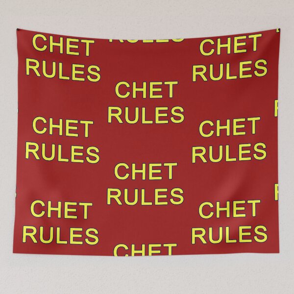 Item preview, Chet Rules designed and sold by Normbot2000.