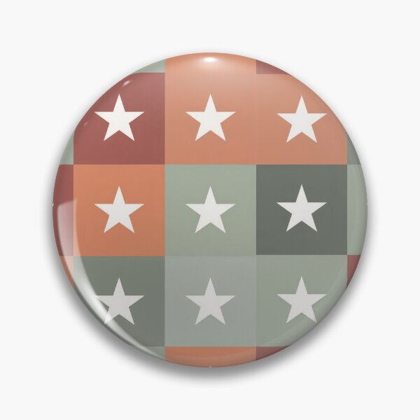 Item preview, Stars patchwork in brown designed and sold by uunaa.