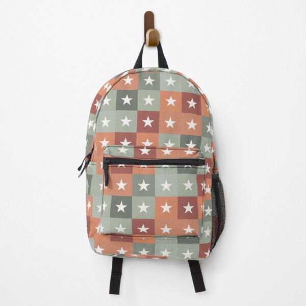 Item preview, Stars patchwork in brown designed and sold by uunaa.