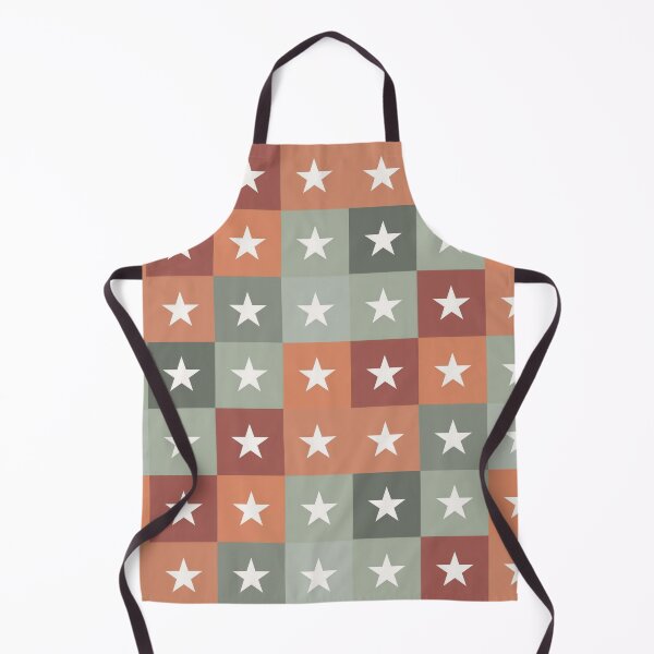 Item preview, Stars patchwork in brown designed and sold by uunaa.