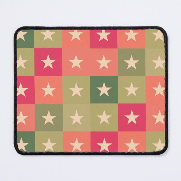 Item preview,  Stars patchwork in green designed and sold by uunaa.