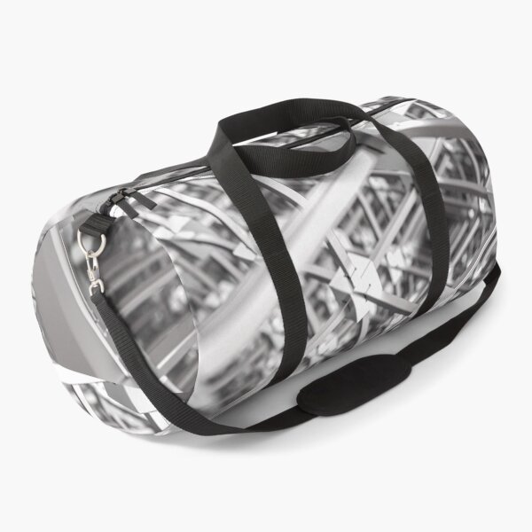Item preview, Infinite Geometry - 3D Art Escher Impossible Staircase - Black & White Print designed and sold by Keltoi-art.