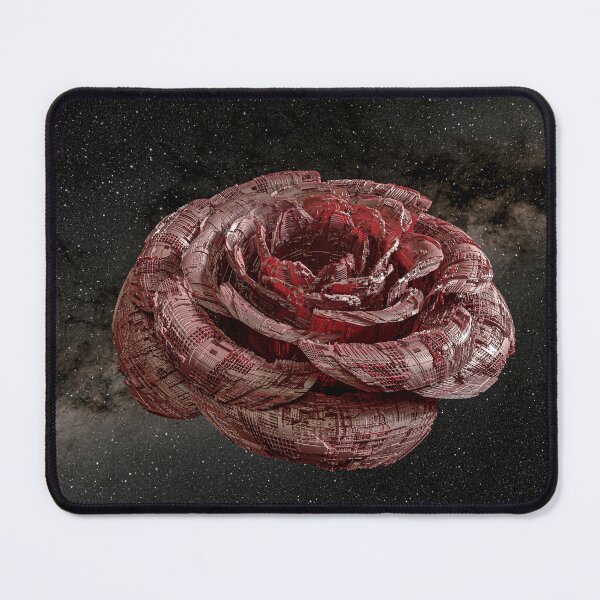 Item preview, Magnetic Rose - 3D Art Otomo Organic Sphere - Sci-Fi Poster designed and sold by Keltoi-art.