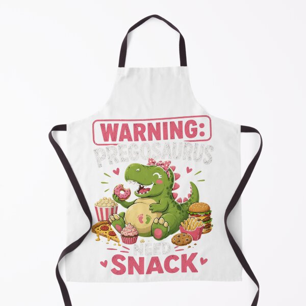 Item preview, Warning Pregosaurus Needs Snacks Funny Pregnancy Dinosaur Gift designed and sold by Bo0gyArt.