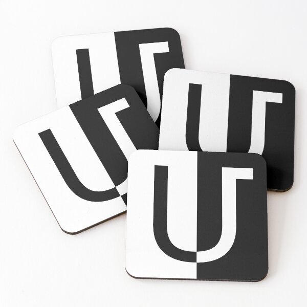Item preview, Armenian letter M black and white  designed and sold by Salpisart.