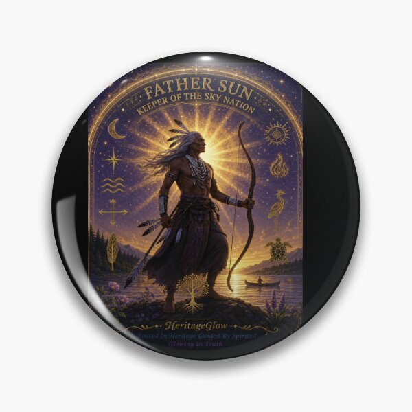 Item preview, Father Sun * Keeper of the Sky Nation designed and sold by HeritageGlow.