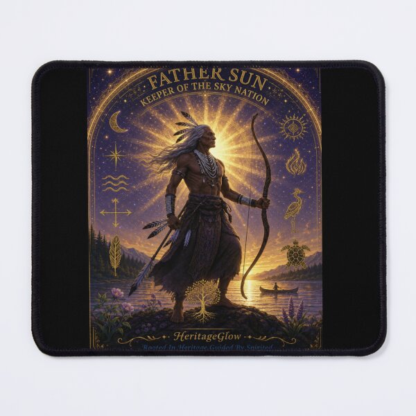 Item preview, Father Sun * Keeper of the Sky Nation designed and sold by HeritageGlow.