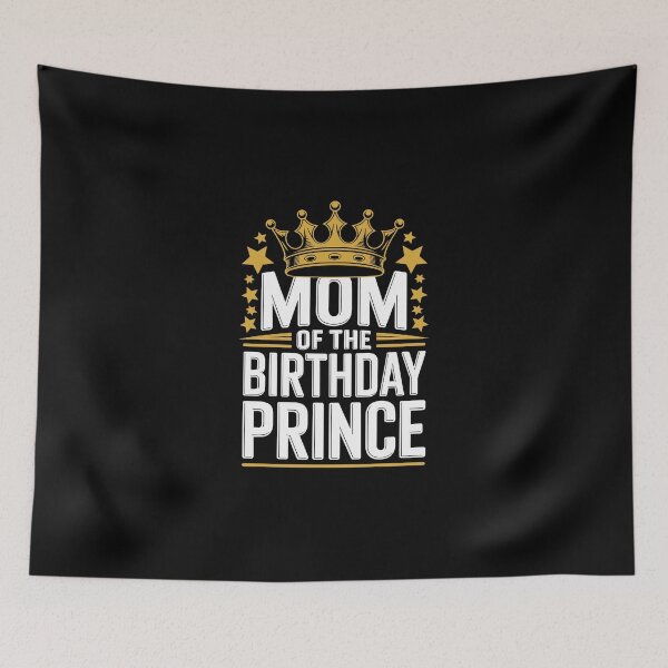 Item preview, Mom of the Birthday Prince designed and sold by jkrphoto.
