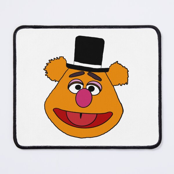 Item preview, The Muppets - Fozzie Bear In A Top Hat designed and sold by Animals-by-JB.