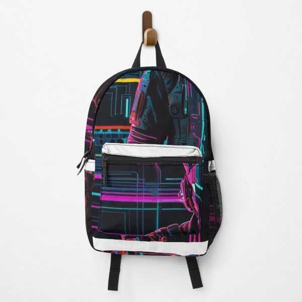 Item preview, Neon Samurai Cyberpunk Art Art | Shadowed Techwear Anime Design designed and sold by Joy-boy-op.