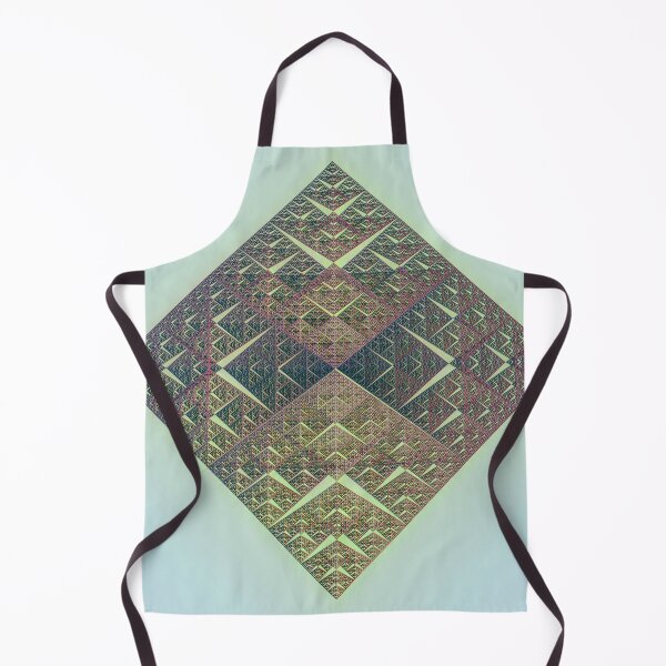 Item preview, Sierpinski Triangle 3D - Sacred Geometry Fractal Art - Math Poster designed and sold by Keltoi-art.