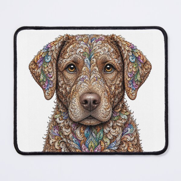 Item preview, Intricate Chesapeake Bay Retriever designed and sold by PaintedbyCarol.