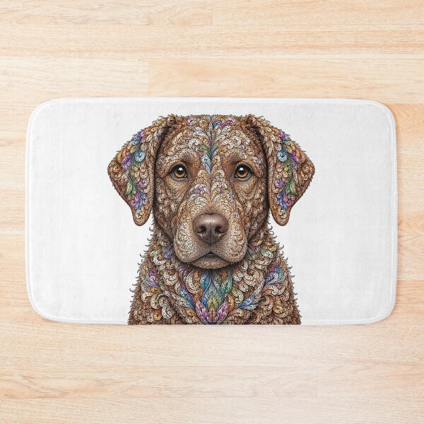 Item preview, Intricate Chesapeake Bay Retriever designed and sold by PaintedbyCarol.
