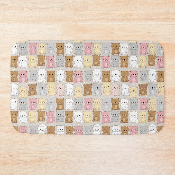 Item preview, Cute Kawaii Pastel Teddy Bear Cub Pattern Design designed and sold by NicolasGlowArt.