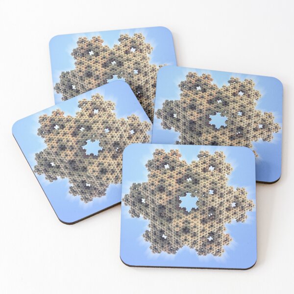 Item preview, Menger 3D Sponge - Aerial Fractal Cube - Geometry Poster designed and sold by Keltoi-art.