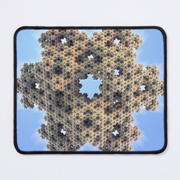 Item preview, Menger 3D Sponge - Aerial Fractal Cube - Geometry Poster designed and sold by Keltoi-art.