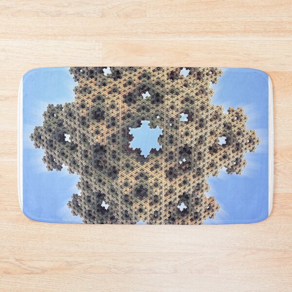 Item preview, Menger 3D Sponge - Aerial Fractal Cube - Geometry Poster designed and sold by Keltoi-art.