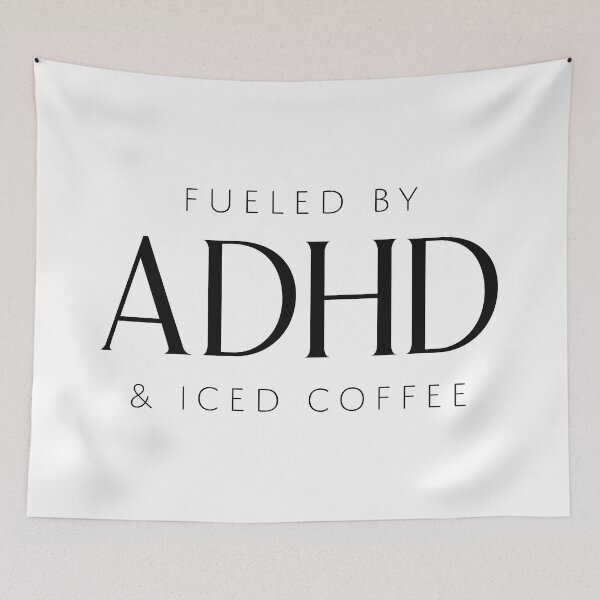 Item preview, Fueled by ADHD and Iced Coffee designed and sold by bolimj.