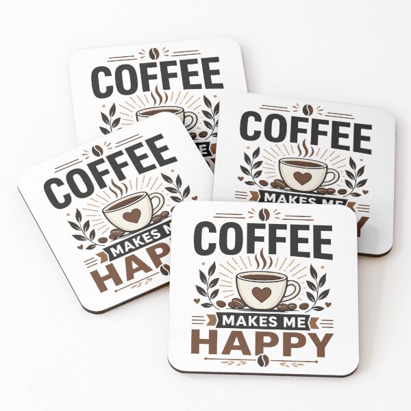 Item preview, Coffee Makes Me Happy designed and sold by wgsproductline.