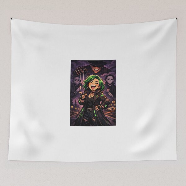 Item preview, horror fans unite designed and sold by Abiunplugged.