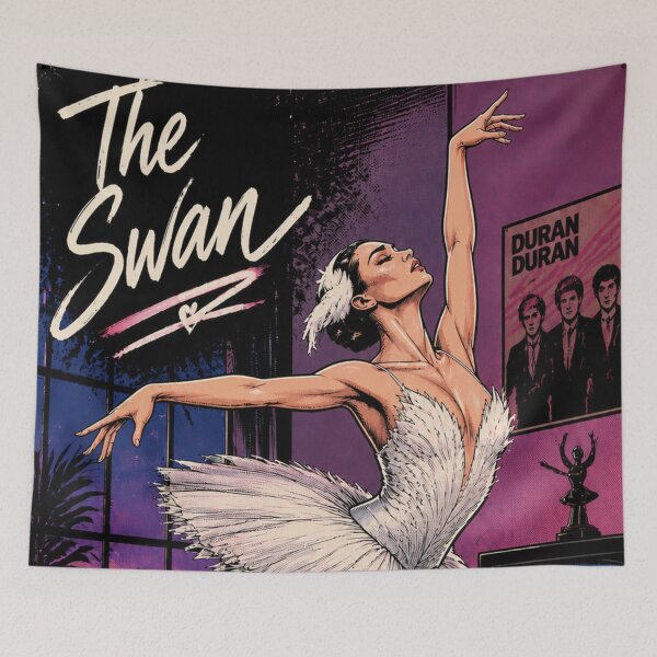 Item preview, The Swan | Ballet, Estética de los 80 y Arte Cómic designed and sold by reflejoentinta.