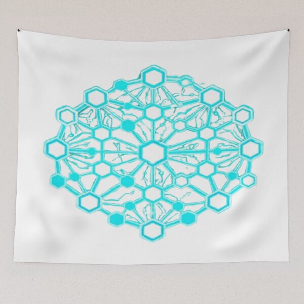 Item preview, Hexagonal Network – Digital Connection Design designed and sold by Cristhian Almanza.
