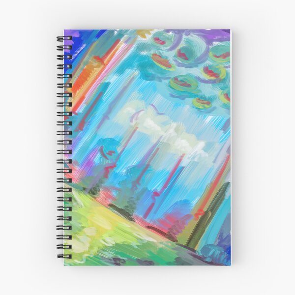 Item preview, Celestial Dynamism - Abstract Painting in Vibrant Colors - Canvas Print designed and sold by Keltoi-art.