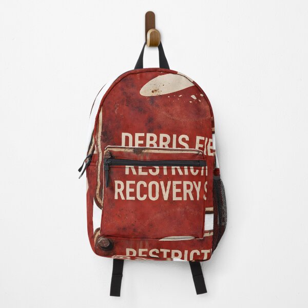 Item preview, Restricted Recovery Site - Debris Field Active | Military Sign designed and sold by Artist18XF.