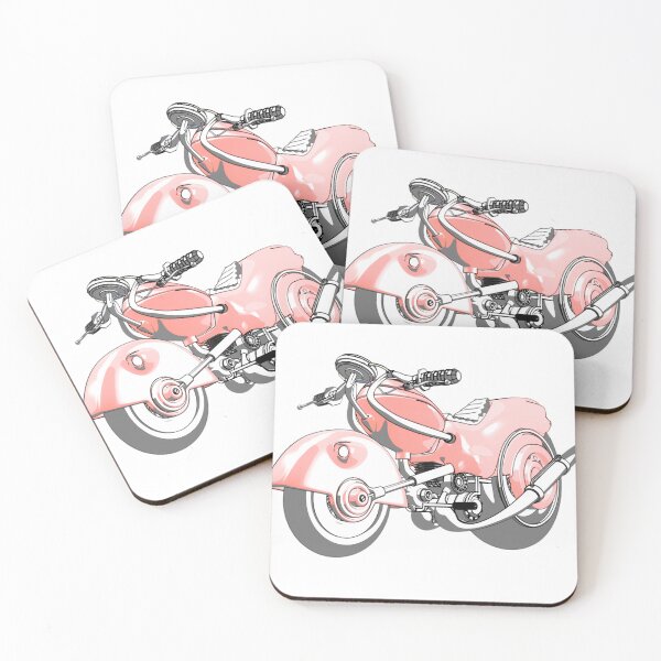 Item preview, Pink Futuristic Motorcycle - PNG 3D Sketch Sticker - Laptop Helmet designed and sold by Keltoi-art.