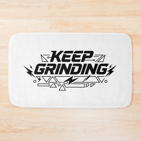 Item preview, Keep Grinding Motivational Gym Workout Sticker designed and sold by JeevanStickers.